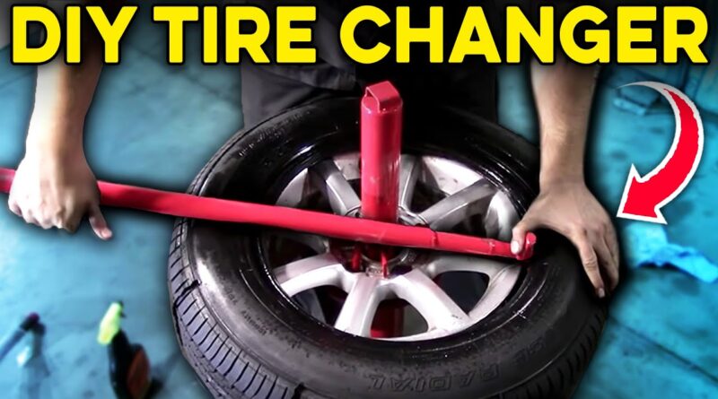 Yt 393 How To Use A Manual Tire Changer Harbor Freight